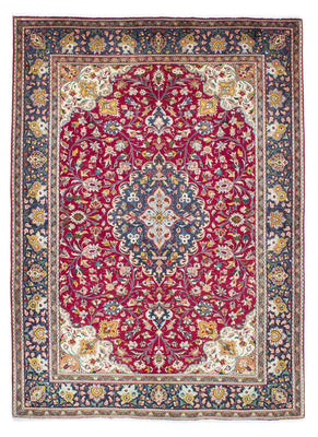 Alfombra persa - Tabriz - 196 x 145 cm - rojo