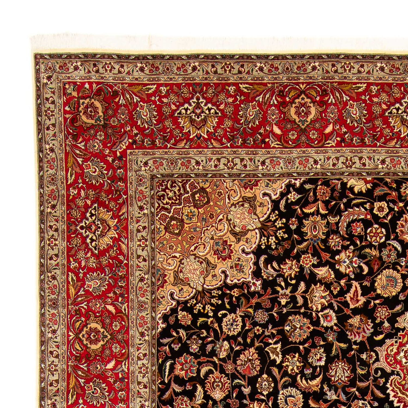 Tabriz Alfombra 393x300cm - Alfombra persa
