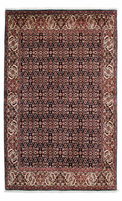 Alfombra persa - Bidjar - 225 x 140 cm - azul oscuro