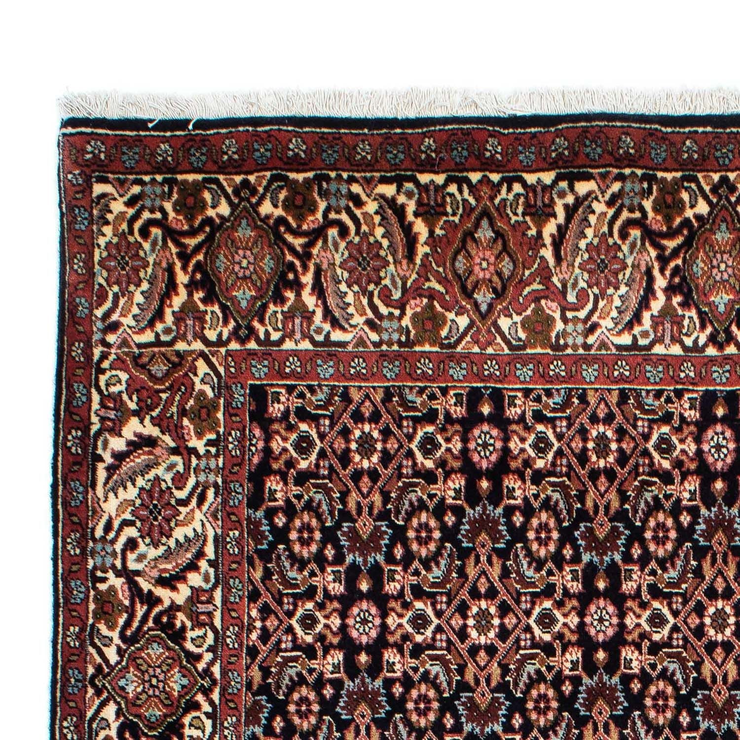 Alfombra persa - Bidjar - 225 x 140 cm - azul oscuro