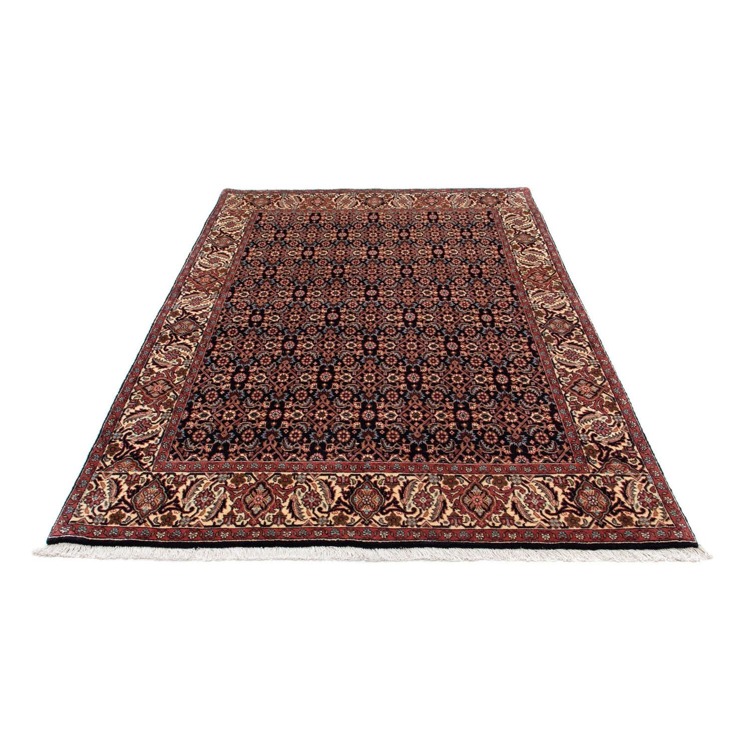 Alfombra persa - Bidjar - 225 x 140 cm - azul oscuro