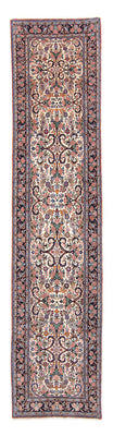Alfombra de pasillo Alfombra persa - Bidjar - 400 x 91 cm - beige
