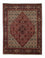 Alfombra persa - Bidjar - 244 x 171 cm - rojo oscuro