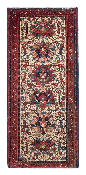 Alfombra de pasillo Alfombra persa - Nómada - 150 x 67 cm - beige