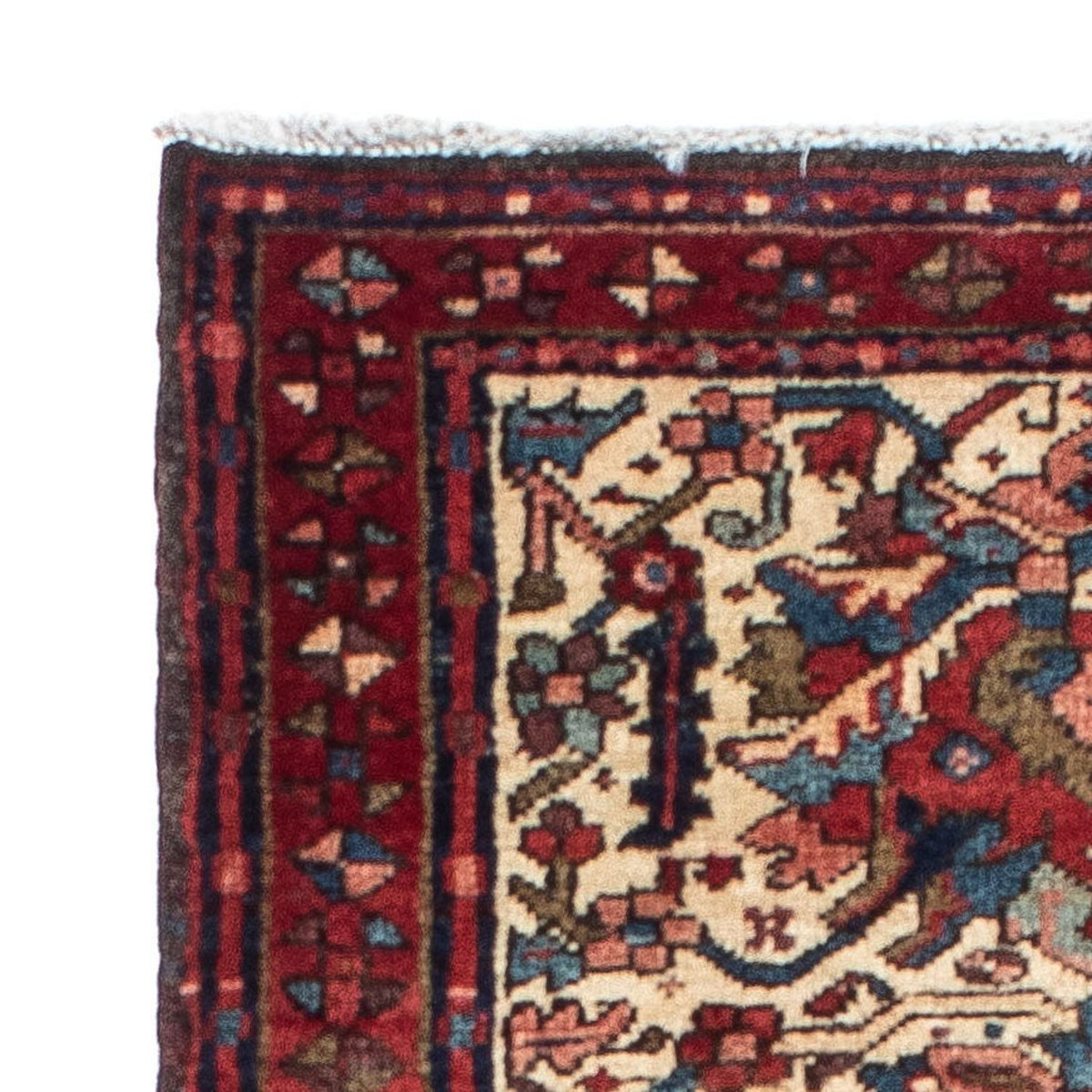 Alfombra de pasillo Alfombra persa - Nómada - 150 x 67 cm - beige