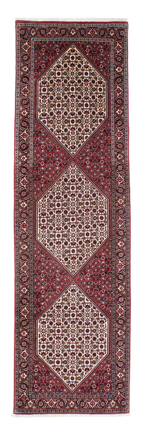 Alfombra de pasillo Alfombra persa - Bidjar - 290 x 83 cm - beige