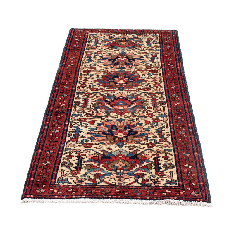 Alfombra de pasillo Alfombra persa - Nómada - 150 x 67 cm - beige