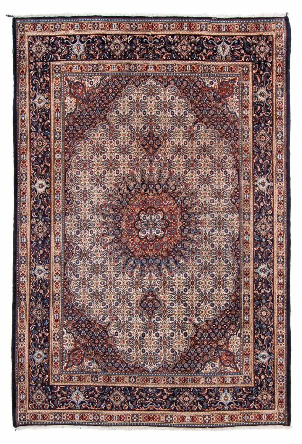 Alfombra persa - Clásica - 298 x 206 cm - azul oscuro