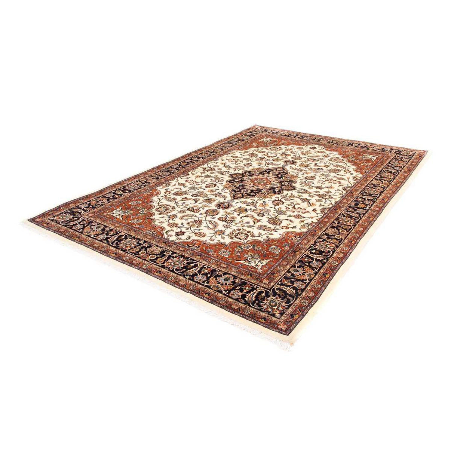 Alfombra persa - Keshan - 302 x 200 cm - beige