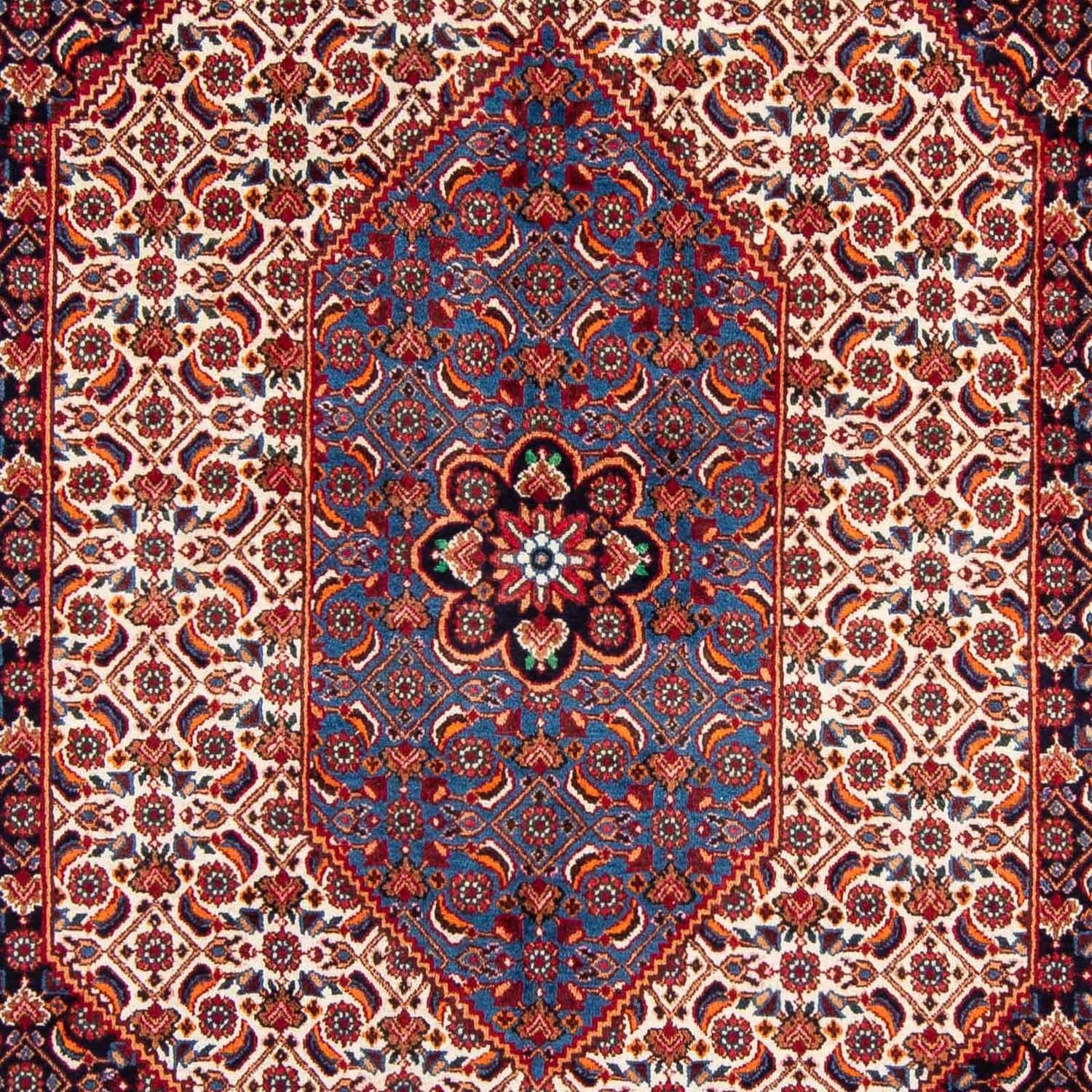 Alfombra persa - Nómada - 310 x 218 cm - azul oscuro