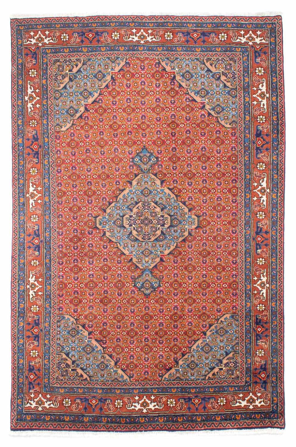 Alfombra persa - Nómada - 298 x 205 cm - rojo claro