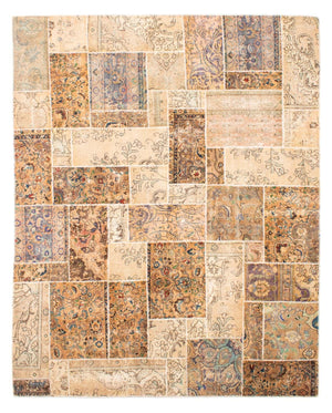 Alfombra de patchwork - 305 x 241 cm - multicolor