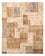 Alfombra de patchwork - 305 x 241 cm - multicolor