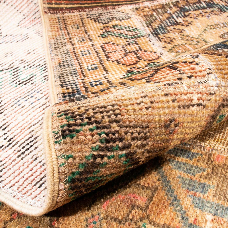 Alfombra de patchwork - 304 x 235 cm - multicolor