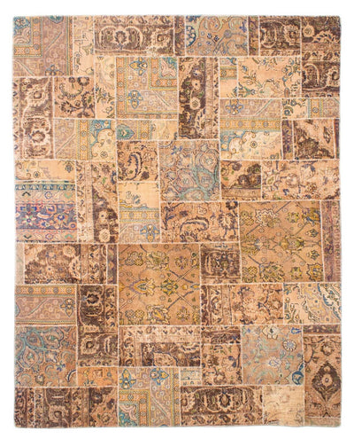 Alfombra de patchwork 242x305cm - Perserteppich Wollteppich