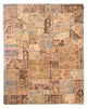 Alfombra de patchwork 305x242cm - Perserteppich Wollteppich