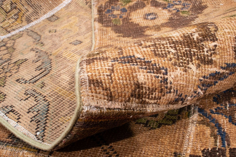 Alfombra de patchwork - 305 x 242 cm - multicolor