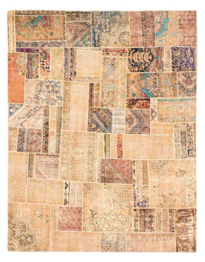 Alfombra de patchwork - 292 x 230 cm - multicolor