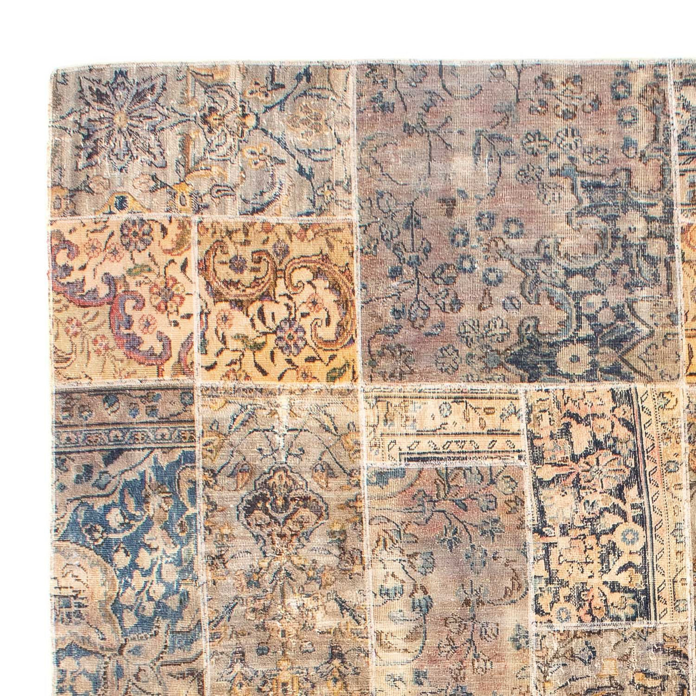 Alfombra de patchwork 303x240cm - Perserteppich Wollteppich