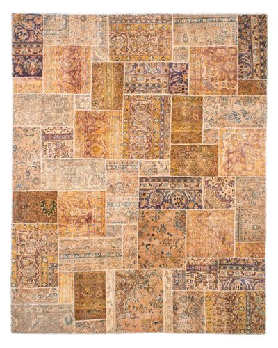 Alfombra de patchwork 241x301cm - Perserteppich Wollteppich