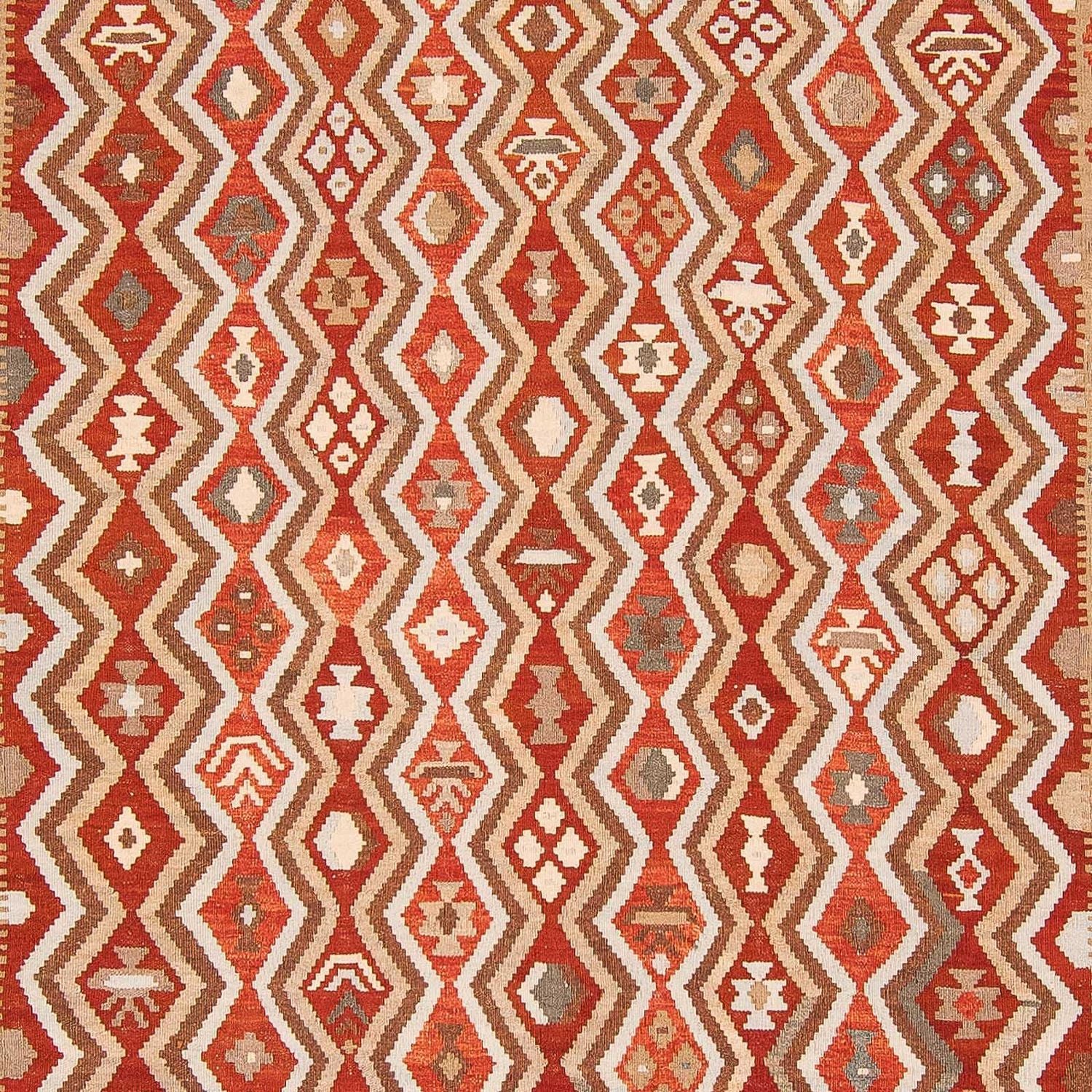 Alfombra Kelim - Splash - 271 x 212 cm - multicolor