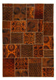 Alfombra de patchwork 300x208cm - Alfombra de lana