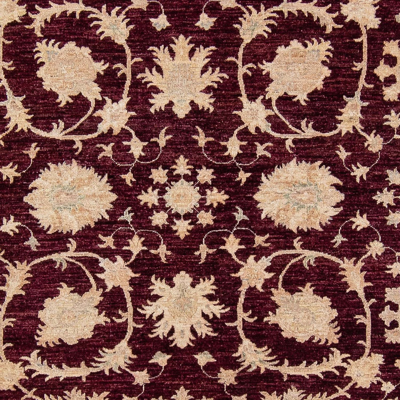 Alfombra Ziegler - 345 x 249 cm - rojo oscuro