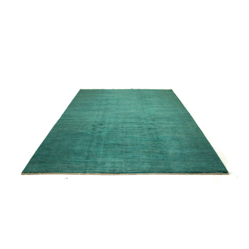 Alfombra Gabbeh - Indus - 303 x 237 cm - turquesa