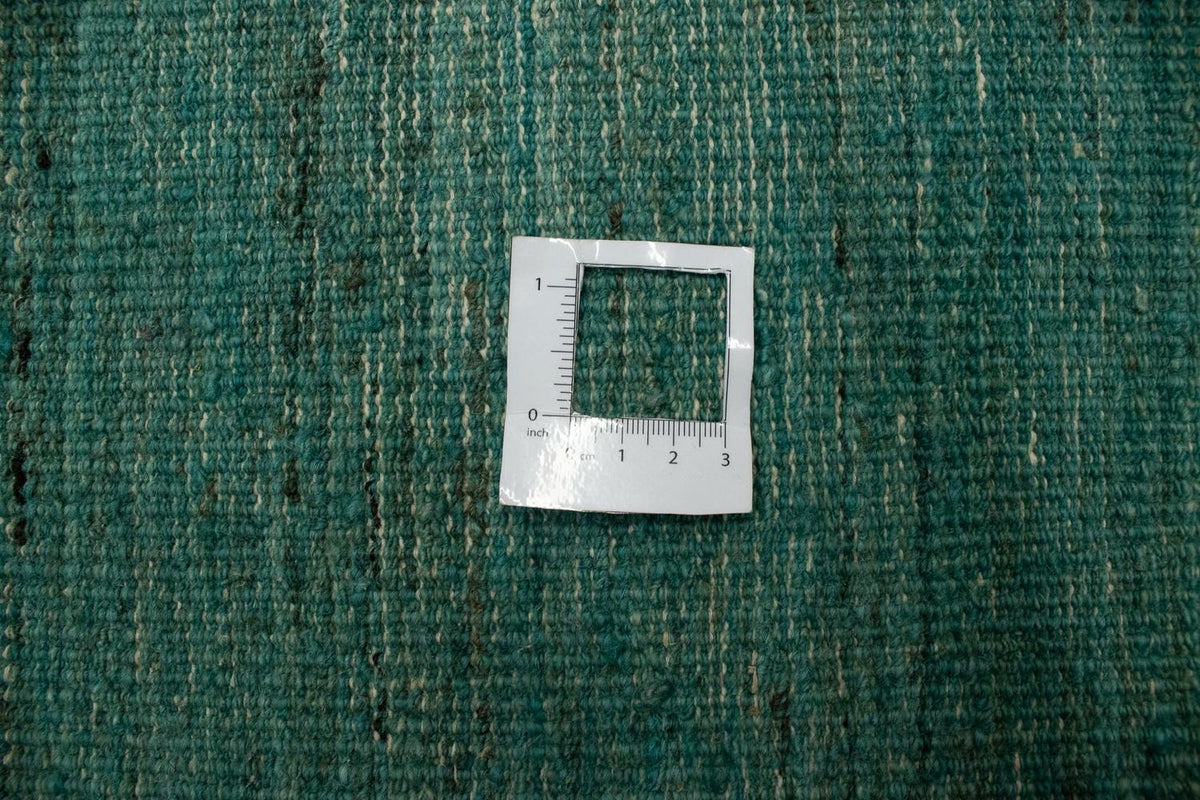 Alfombra Gabbeh - Indus - 303 x 237 cm - turquesa