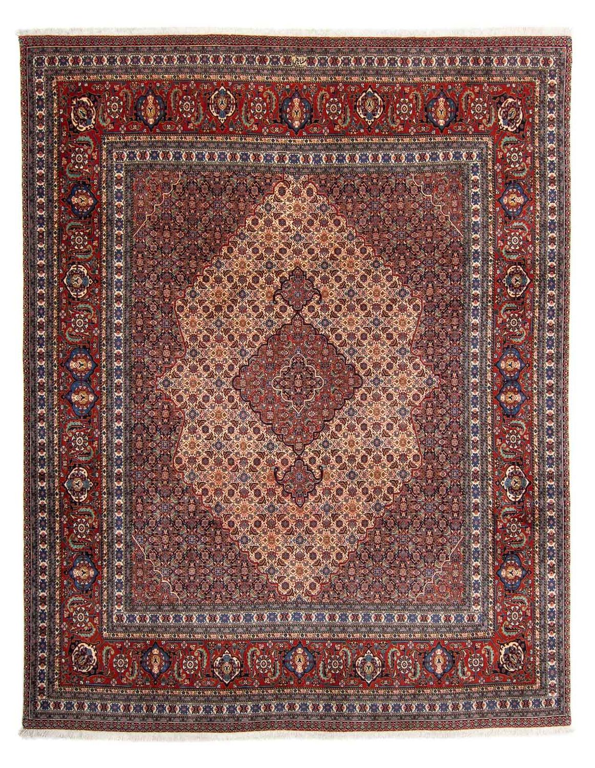 Alfombra persa - Nómada - 343 x 267 cm - marrón