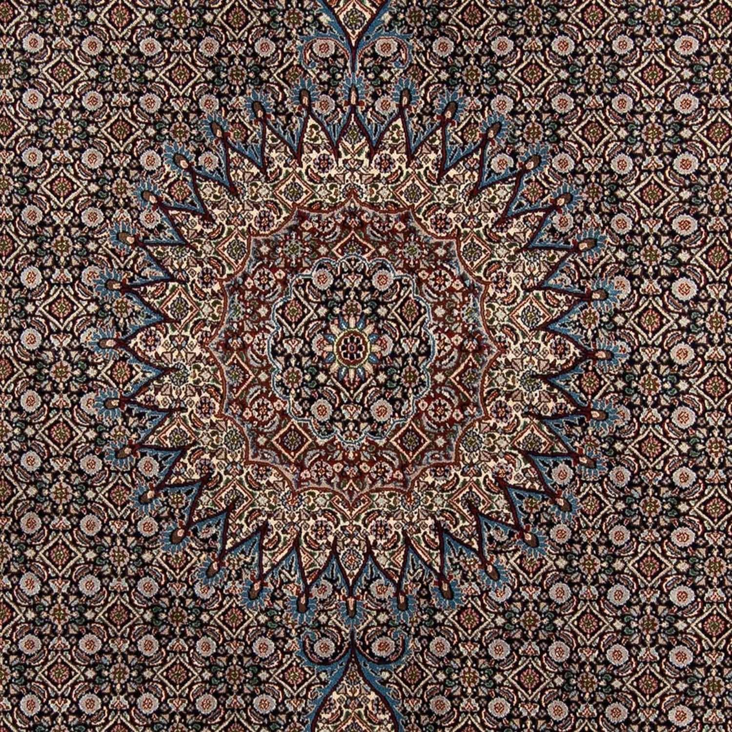 Alfombra persa - Clásica - 296 x 191 cm - azul oscuro