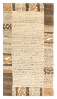 Alfombra de Nepal - 138 x 73 cm - beige