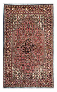Alfombra persa - Bidjar - 227 x 137 cm - rojo