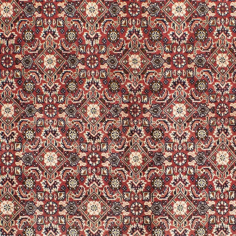Alfombra persa - Bidjar - 208 x 137 cm - rojo