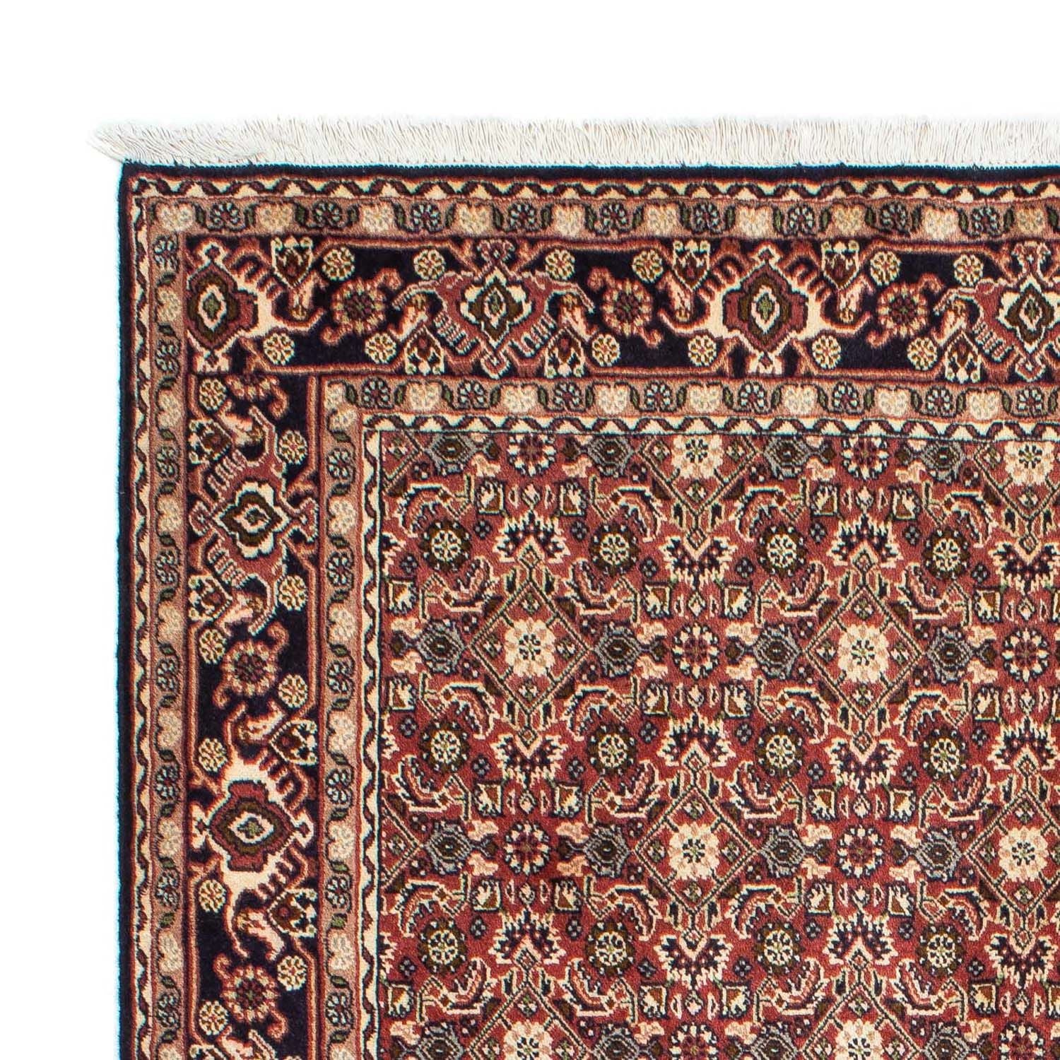 Alfombra persa - Bidjar - 208 x 137 cm - rojo