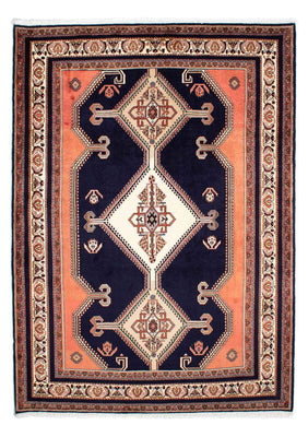 Alfombra persa - Bidjar - 238 x 175 cm - azul oscuro