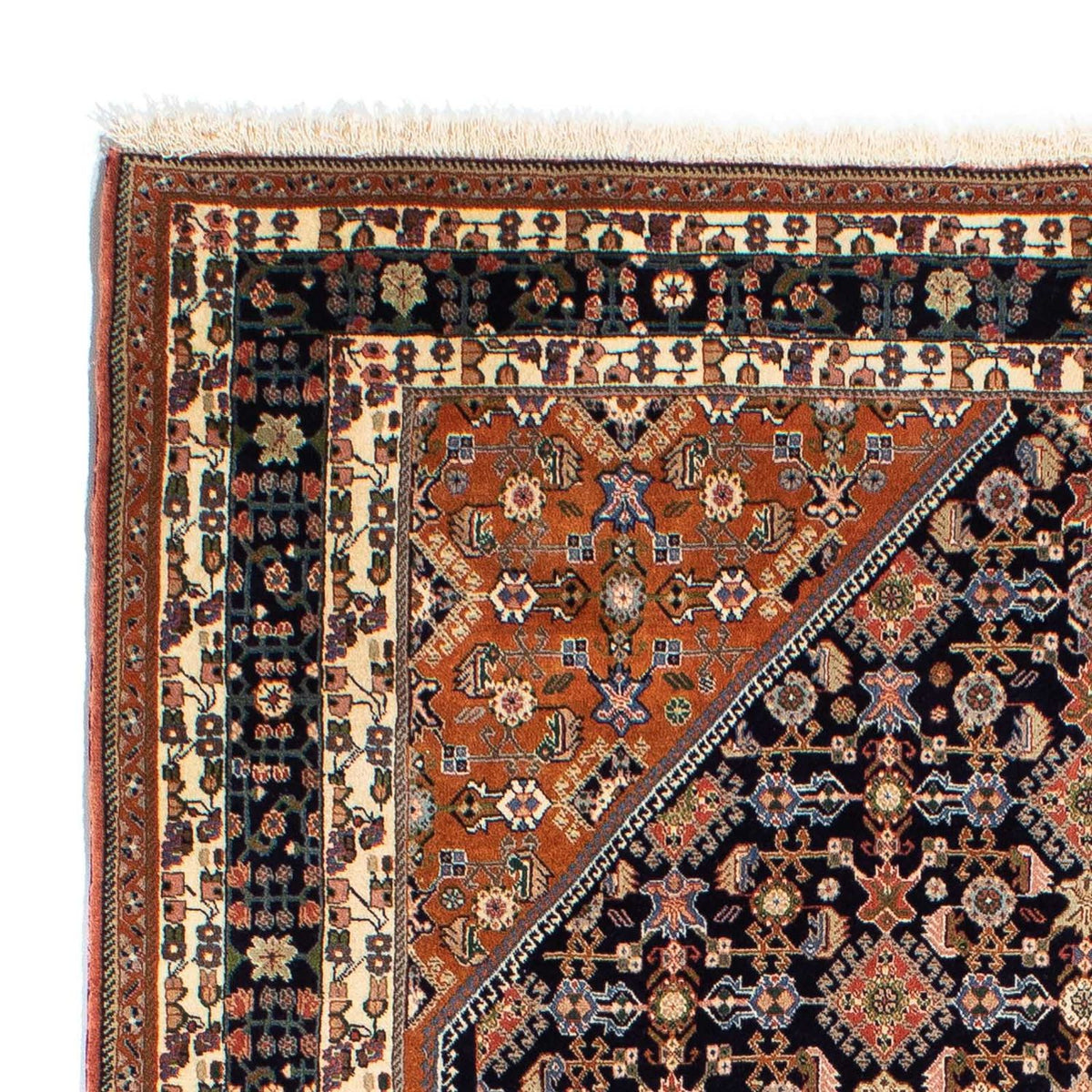 Alfombra Gabbeh - Persa Kashkuli - 213 x 143 cm - marrón