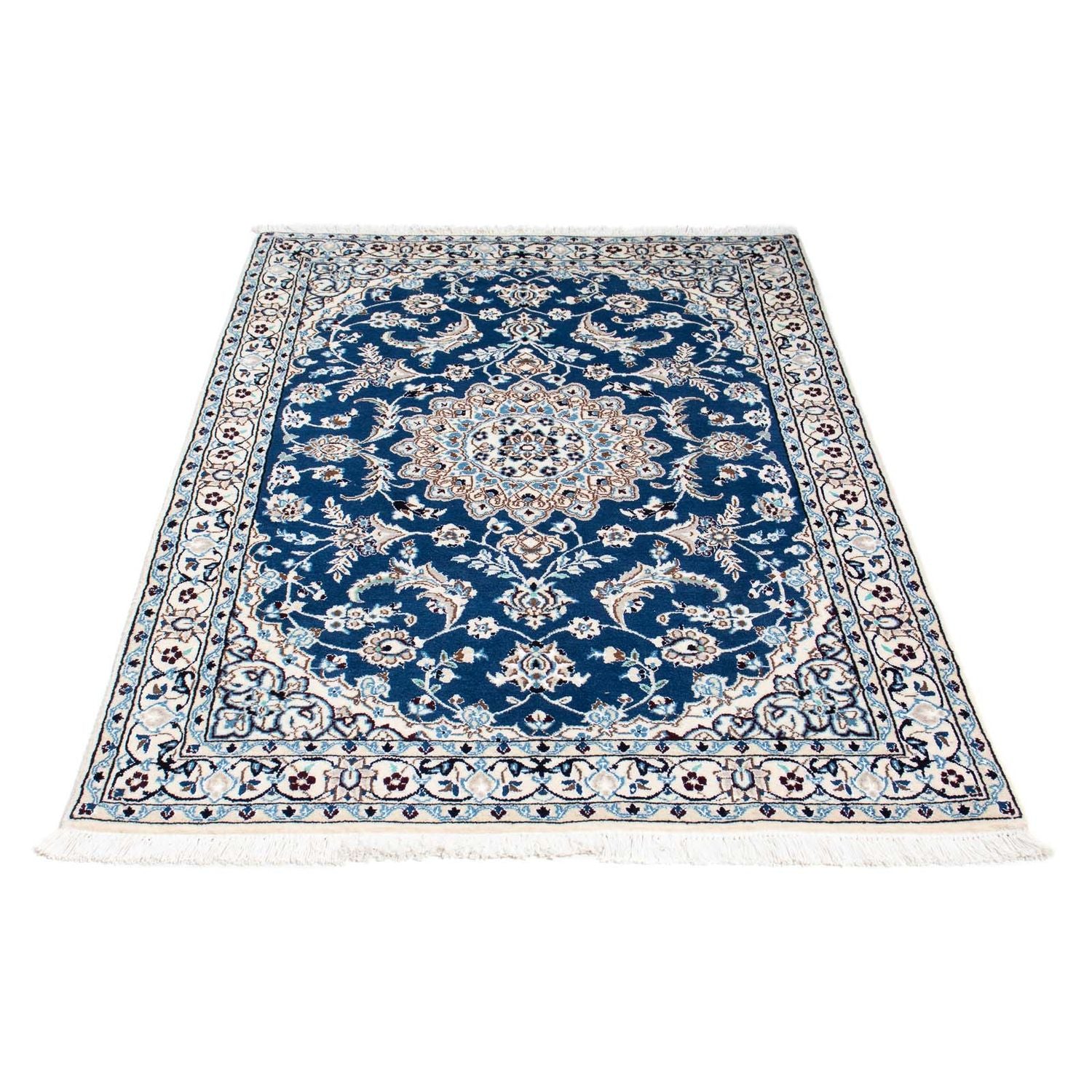 Alfombra Persa - Nain - Real - 170 x 108 cm - azul