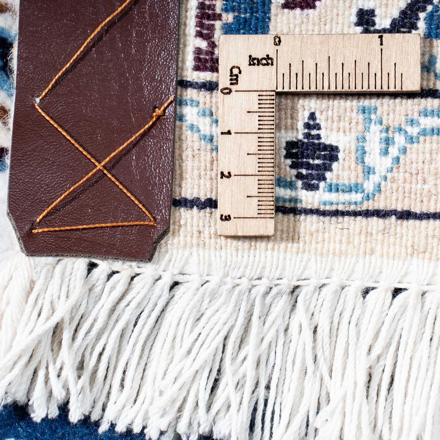 Alfombra Persa - Nain - Real - 170 x 108 cm - azul