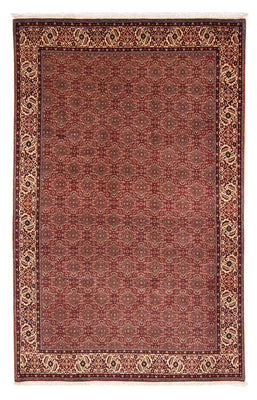 Alfombra persa - Bidjar - 298 x 200 cm - rojo oscuro