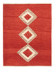 Gabbeh Persa Alfombra 190x150cm - Perserteppich Wollteppich