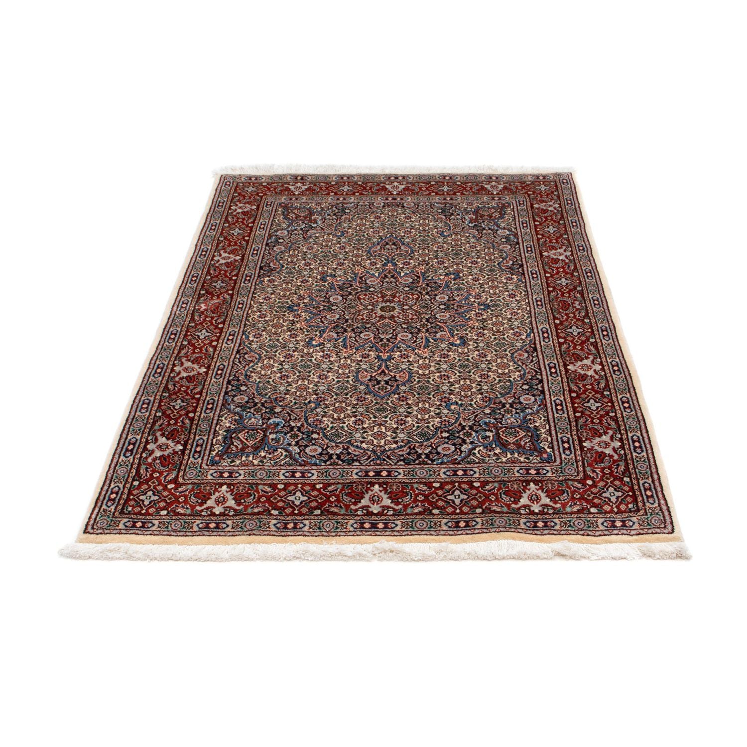 Alfombra persa - Clásica - 146 x 97 cm - azul oscuro