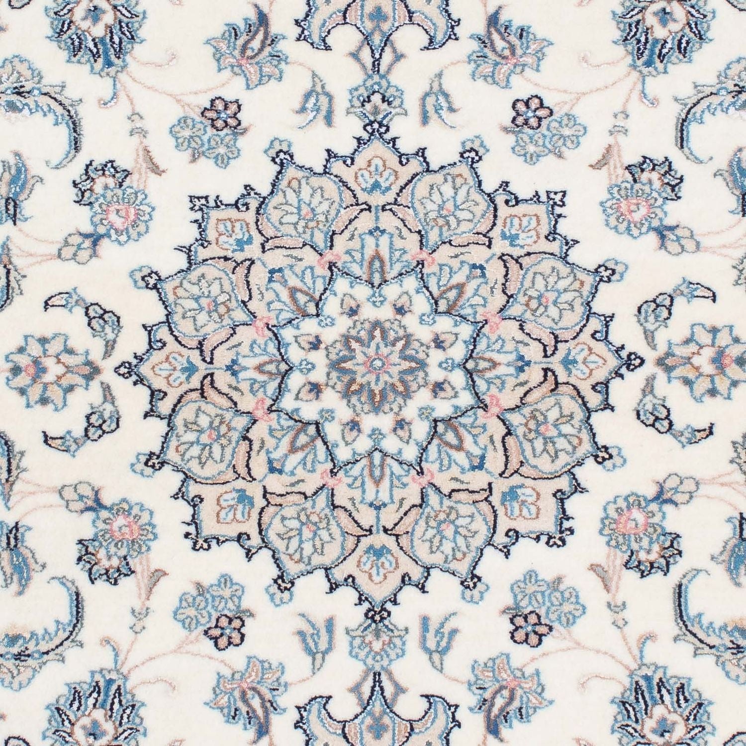 Alfombra Persa - Nain - Real - 155 x 103 cm - beige