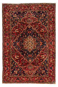 Alfombra persa - Nómada - 310 x 209 cm - rojo oscuro