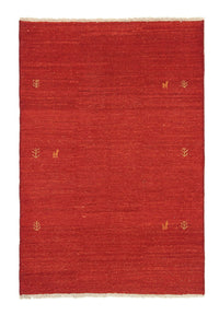 Alfombra Gabbeh - Persa - 174 x 118 cm - rojo