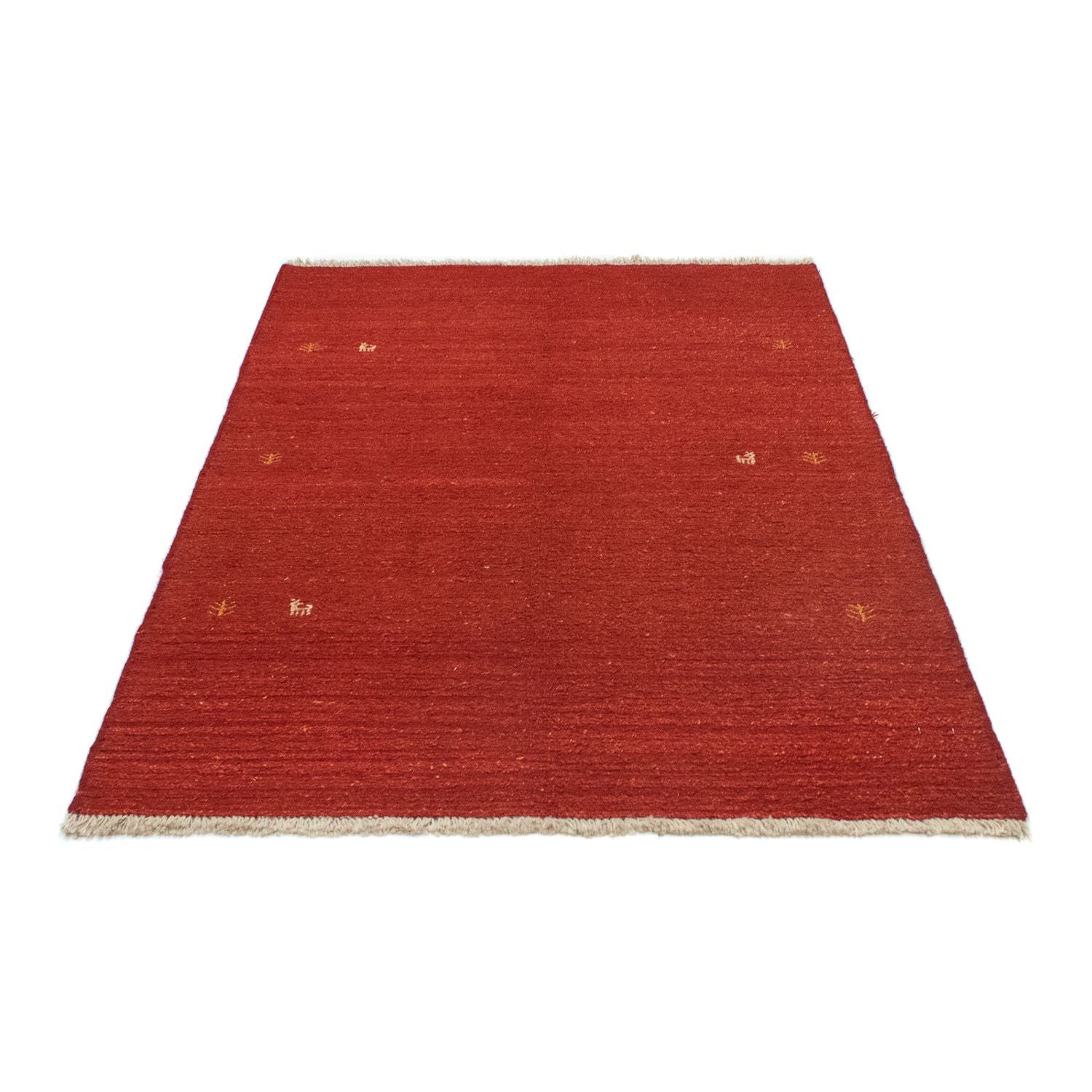 Alfombra Gabbeh - Persa - 174 x 117 cm - rojo