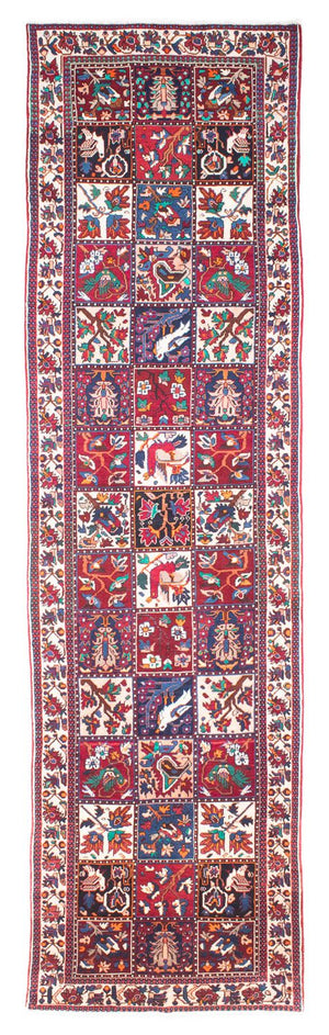 Alfombra de pasillo Alfombra persa - Nómada - 396 x 103 cm - multicolor