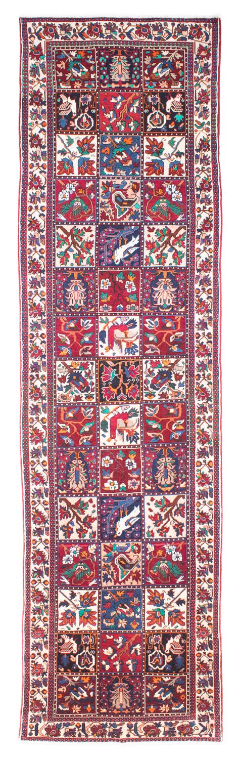 Alfombra de pasillo Alfombra persa - Nómada - 396 x 103 cm - multicolor