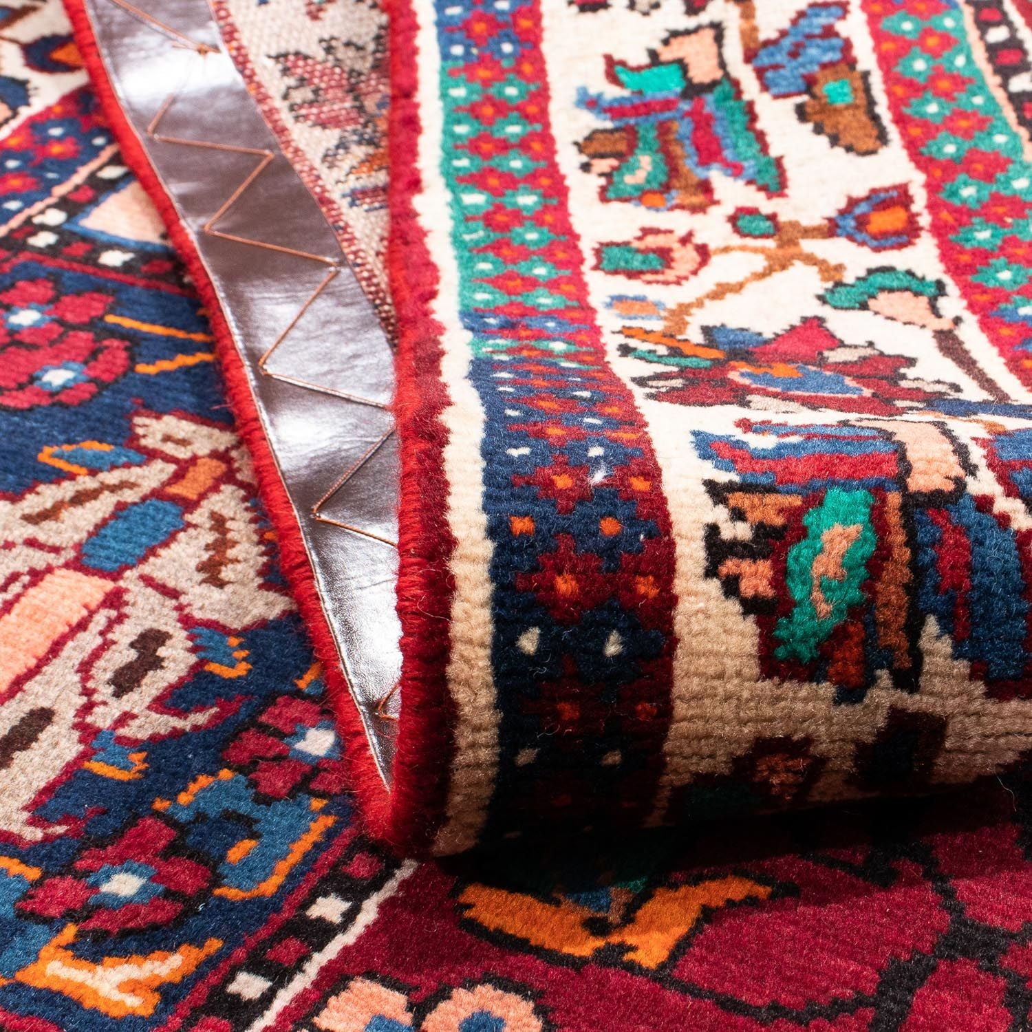 Alfombra de pasillo Alfombra persa - Nómada - 396 x 103 cm - multicolor