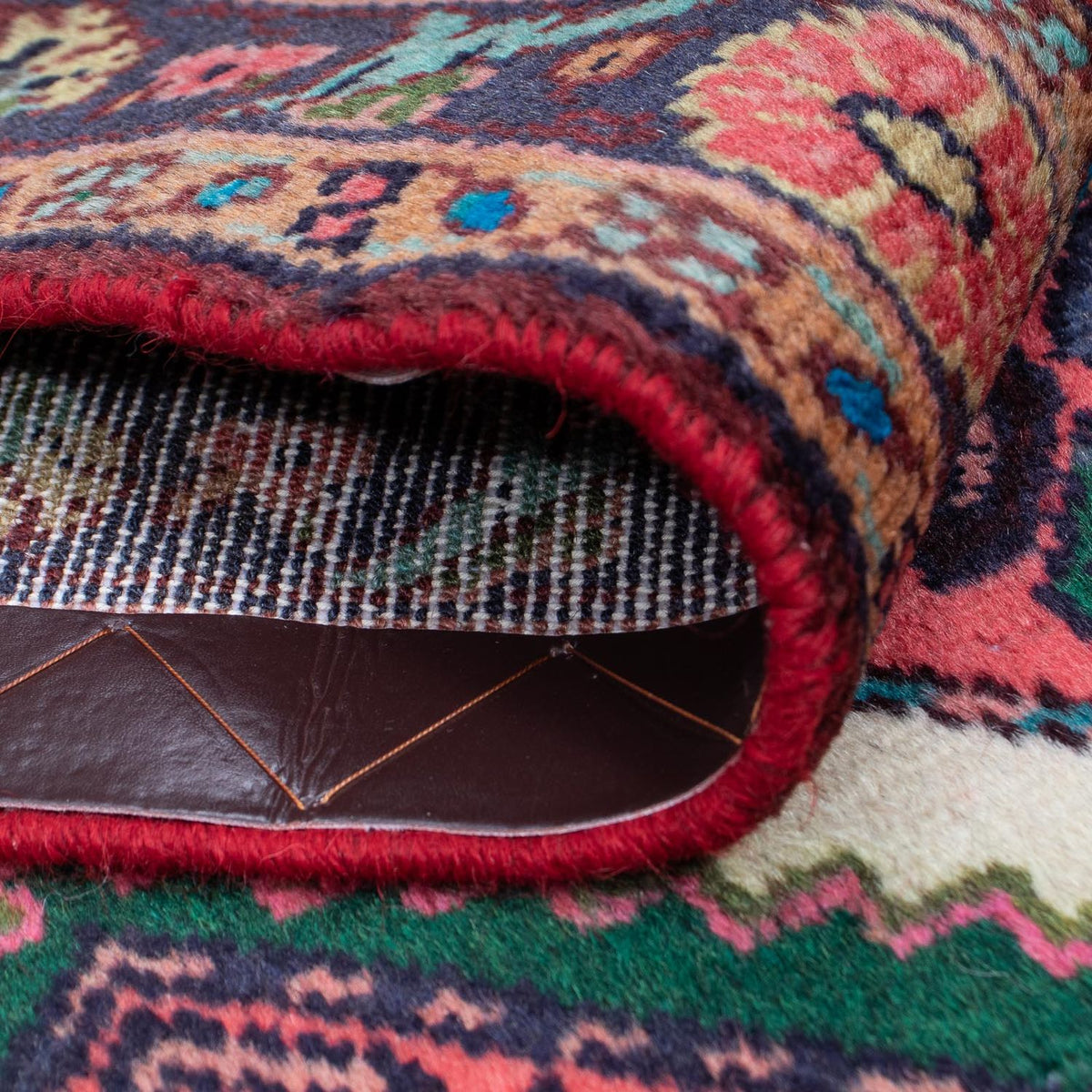 Alfombra de pasillo Alfombra persa - Nómada - 290 x 70 cm - rojo claro